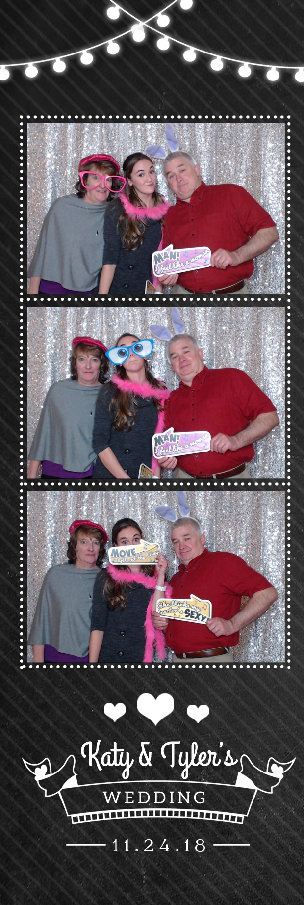 Katy and Tyler's wedding  | View more photos from the event at gallery.photoboothbillings.com/u/PhotoBoothBillings/Katy-and-Tylers-wedding
